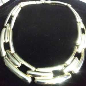 Gold color choker nickles